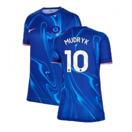 Chelsea Mykhailo Mudryk #10 Thuis tenue Dames 2024-25 Korte Mouw