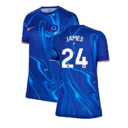 Chelsea Reece James #24 Thuis tenue Dames 2024-25 Korte Mouw