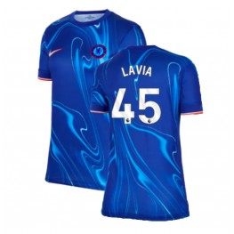 Chelsea Romeo Lavia #45 Thuis tenue Dames 2024-25 Korte Mouw