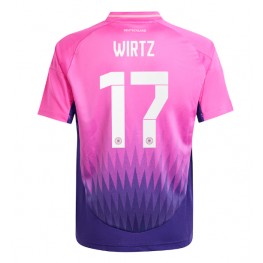 Duitsland Florian Wirtz #17 Uit tenue EK 2024 Korte Mouw