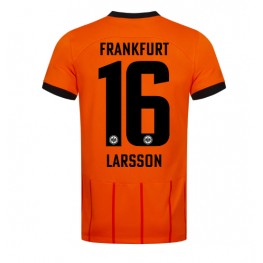 Eintracht Frankfurt Hugo Larsson #16 Derde tenue 2024-25 Korte Mouw