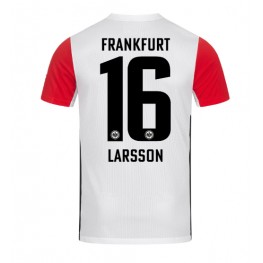 Eintracht Frankfurt Hugo Larsson #16 Thuis tenue 2024-25 Korte Mouw