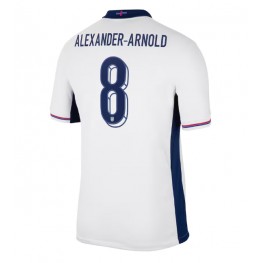 Engeland Alexander-Arnold #8 Thuis tenue EK 2024 Korte Mouw