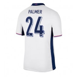 Engeland Cole Palmer #24 Thuis tenue EK 2024 Korte Mouw