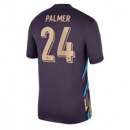 Engeland Cole Palmer #24 Uit tenue EK 2024 Korte Mouw