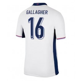 Engeland Conor Gallagher #16 Thuis tenue EK 2024 Korte Mouw