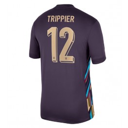 Engeland Kieran Trippier #12 Uit tenue EK 2024 Korte Mouw