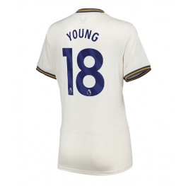 Everton Ashley Young #18 Derde tenue Dames 2024-25 Korte Mouw