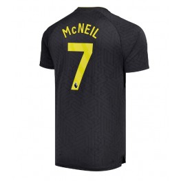 Everton Dwight McNeil #7 Uit tenue 2024-25 Korte Mouw