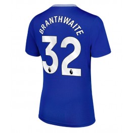 Everton Jarrad Branthwaite #32 Thuis tenue Dames 2024-25 Korte Mouw