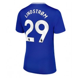 Everton Jesper Lindstrom #29 Thuis tenue Dames 2024-25 Korte Mouw