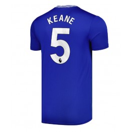 Everton Michael Keane #5 Thuis tenue 2024-25 Korte Mouw