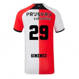 Feyenoord Santiago Gimenez #29 Thuis tenue 2024-25 Korte Mouw