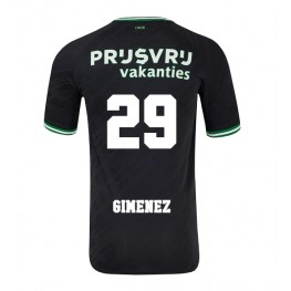 Feyenoord Santiago Gimenez #29 Uit tenue 2024-25 Korte Mouw