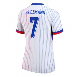 Frankrijk Antoine Griezmann #7 Uit tenue Dames EK 2024 Korte Mouw