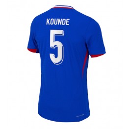 Frankrijk Jules Kounde #5 Thuis tenue EK 2024 Korte Mouw