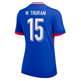 Frankrijk Marcus Thuram #15 Thuis tenue Dames EK 2024 Korte Mouw