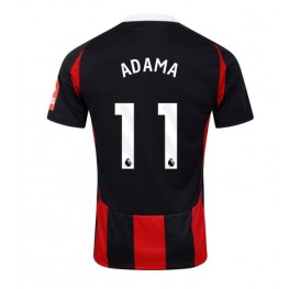 Fulham Adama Traore #11 Uit tenue 2024-25 Korte Mouw