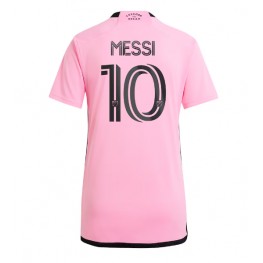 Inter Miami Lionel Messi #10 Thuis tenue Dames 2024-25 Korte Mouw