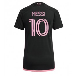 Inter Miami Lionel Messi #10 Uit tenue Dames 2024-25 Korte Mouw