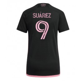 Inter Miami Luis Suarez #9 Uit tenue Dames 2024-25 Korte Mouw