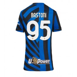 Inter Milan Alessandro Bastoni #95 Thuis tenue Dames 2024-25 Korte Mouw