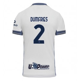 Inter Milan Denzel Dumfries #2 Uit tenue 2024-25 Korte Mouw