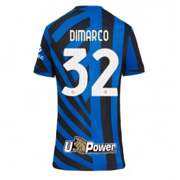 Inter Milan Federico Dimarco #32 Thuis tenue Dames 2024-25 Korte Mouw