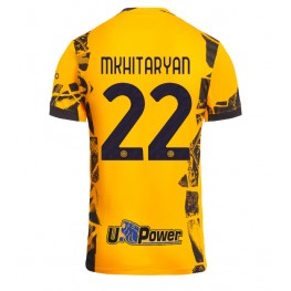 Inter Milan Henrikh Mkhitaryan #22 Derde tenue 2024-25 Korte Mouw