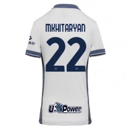 Inter Milan Henrikh Mkhitaryan #22 Uit tenue Dames 2024-25 Korte Mouw