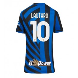 Inter Milan Lautaro Martinez #10 Thuis tenue Dames 2024-25 Korte Mouw