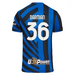 Inter Milan Matteo Darmian #36 Thuis tenue 2024-25 Korte Mouw