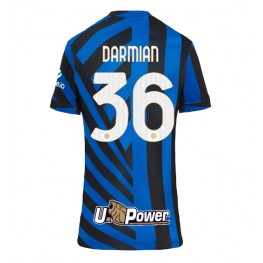 Inter Milan Matteo Darmian #36 Thuis tenue Dames 2024-25 Korte Mouw