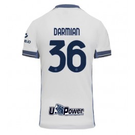 Inter Milan Matteo Darmian #36 Uit tenue 2024-25 Korte Mouw