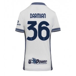 Inter Milan Matteo Darmian #36 Uit tenue Dames 2024-25 Korte Mouw