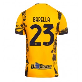 Inter Milan Nicolo Barella #23 Derde tenue 2024-25 Korte Mouw