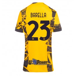 Inter Milan Nicolo Barella #23 Derde tenue Dames 2024-25 Korte Mouw