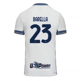 Inter Milan Nicolo Barella #23 Uit tenue 2024-25 Korte Mouw