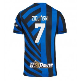 Inter Milan Piotr Zielinski #7 Thuis tenue 2024-25 Korte Mouw