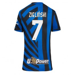 Inter Milan Piotr Zielinski #7 Thuis tenue Dames 2024-25 Korte Mouw