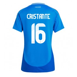 Italië Bryan Cristante #16 Thuis tenue Dames EK 2024 Korte Mouw