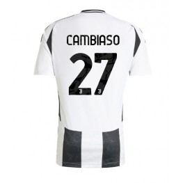 Juventus Andrea Cambiaso #27 Thuis tenue 2024-25 Korte Mouw