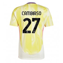 Juventus Andrea Cambiaso #27 Uit tenue 2024-25 Korte Mouw