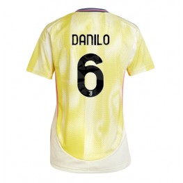 Juventus Danilo Luiz #6 Uit tenue Dames 2024-25 Korte Mouw