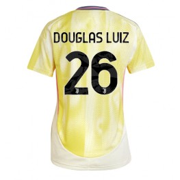 Juventus Douglas Luiz #26 Uit tenue Dames 2024-25 Korte Mouw