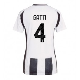 Juventus Federico Gatti #4 Thuis tenue Dames 2024-25 Korte Mouw