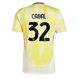 Juventus Juan Cabal #32 Uit tenue 2024-25 Korte Mouw