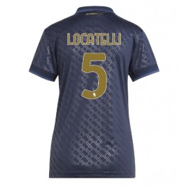 Juventus Manuel Locatelli #5 Derde tenue Dames 2024-25 Korte Mouw