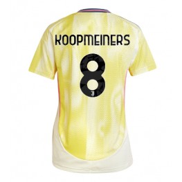 Juventus Teun Koopmeiners #8 Uit tenue Dames 2024-25 Korte Mouw