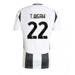 Juventus Timothy Weah #22 Thuis tenue 2024-25 Korte Mouw